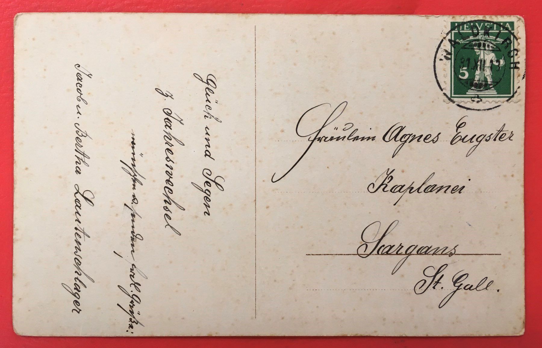 Cartoline postali: Waldkirch 1913 – Usato da Kreuzlingen venduto da Rschweiz1 1