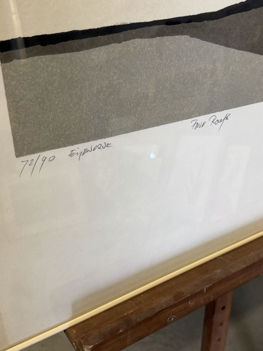 Arts picturaux & lithographies: Lithographie signée numérotée 72/90  – D'occasion à montreux par Always-Good 4