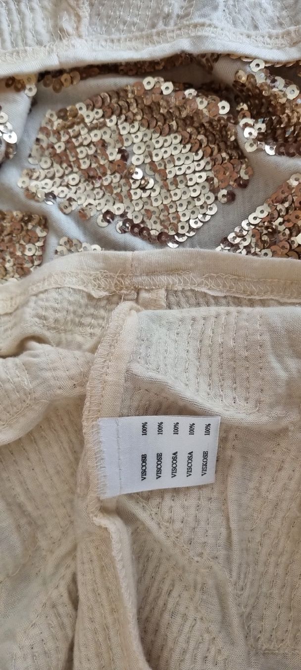 Tops: Débardeur femme doré – Gebraucht aus Borex von mab_28bf 5
