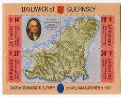Block "Karten". Guernsey.