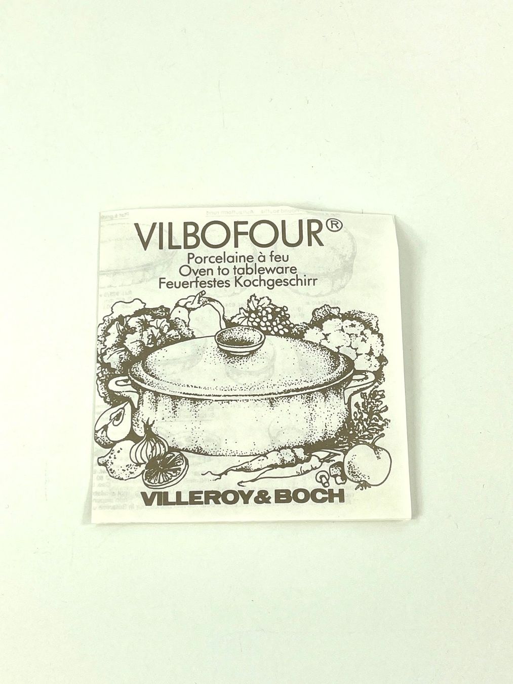 Villeroy & Boch Backformen: VILLEROY & BOCH Botanica Auflaufform 924/3 – Gebraucht aus Zürich von Arche_Brockenhaus 9