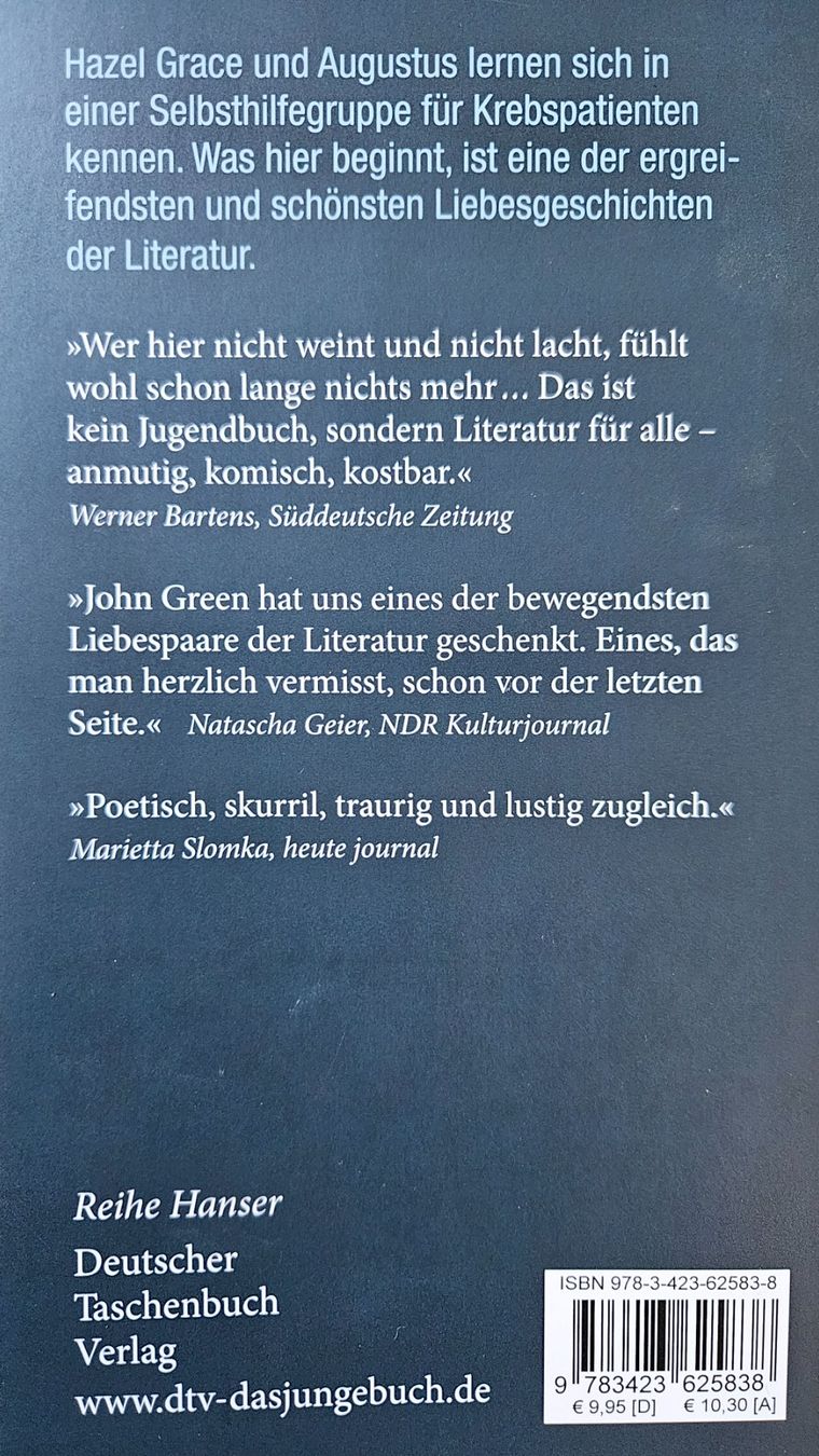 Bücher: Buch Das Schicksal ist ein mieser Verräter – Gebraucht aus Basel von True_Hofer_Store 1