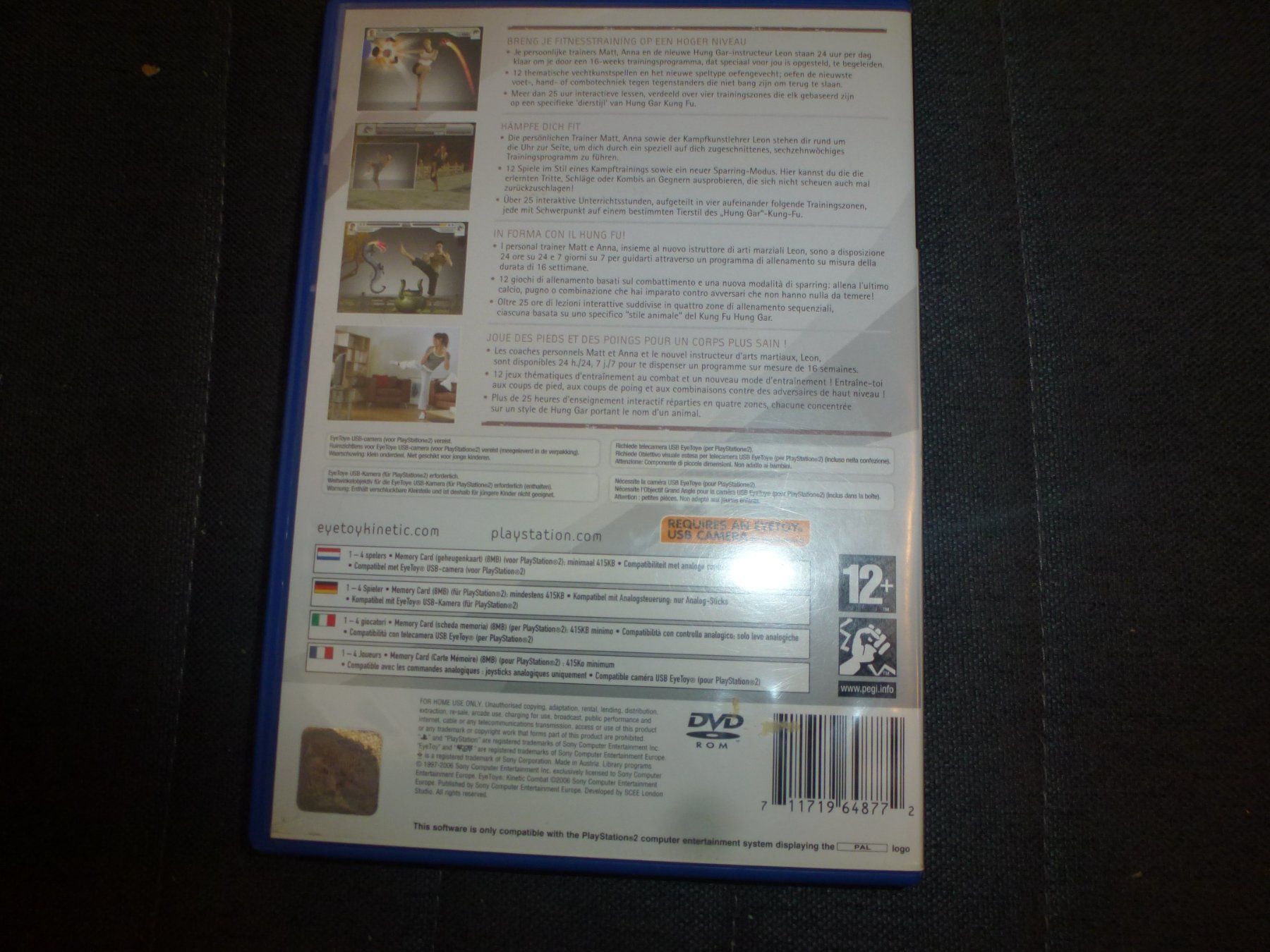 Jeux: Eyetoy - Kinectic Combat PS2 – D'occasion à Olten par Disc-Ausverkauf 2