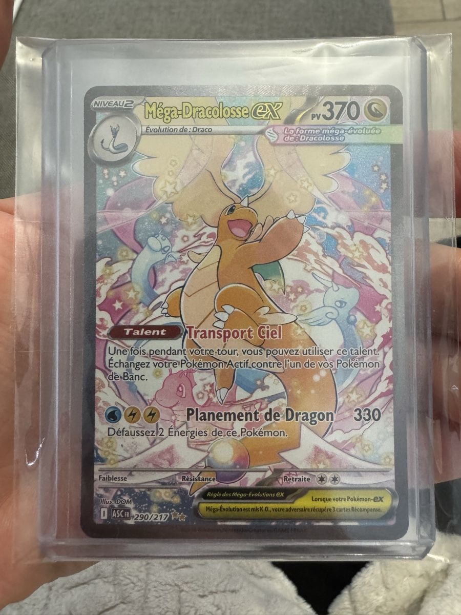 Pokémon Carte collezionabili: Mega Dracolosse ex - 290/217 – Nuovo (secondo la descrizione) da Yverdon-les-Bains venduto da mau_kb6x