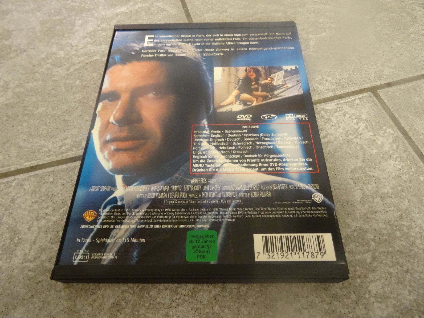 Tous les DVDs: DVD Frantic Roman Polanski Harrison Ford – D'occasion à Olten par Disc-Verkauf 2