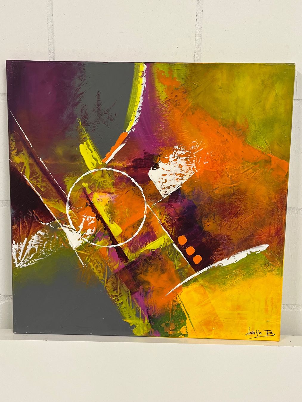 Dipinti: Joëlle B.  Original Gemälde – Usato da Basel venduto da PAUL_ART