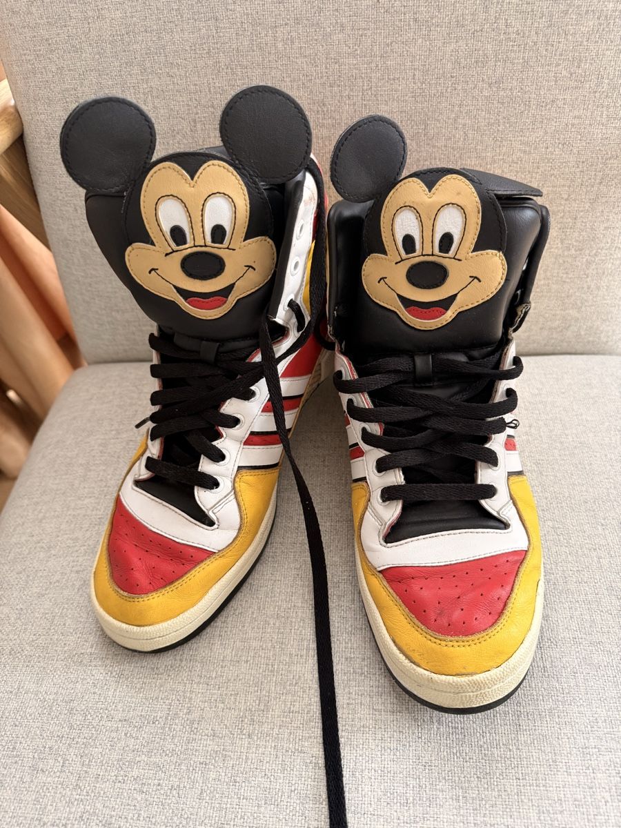Adidas Scarpe da uomo: Adidas Sneaker Mickey Mousse Jeremy Scott – Usato da Illighausen venduto da gen_h6f2