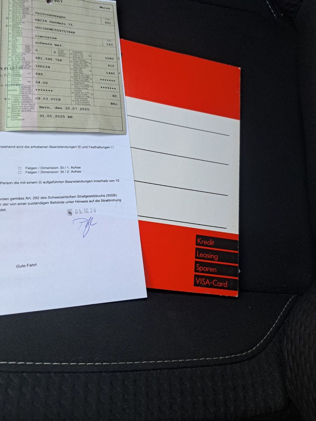 Dacia Automobili: Dacia Sandero 75 Essential mit Klima – Usato da Worb venduto da toyosuisse 8