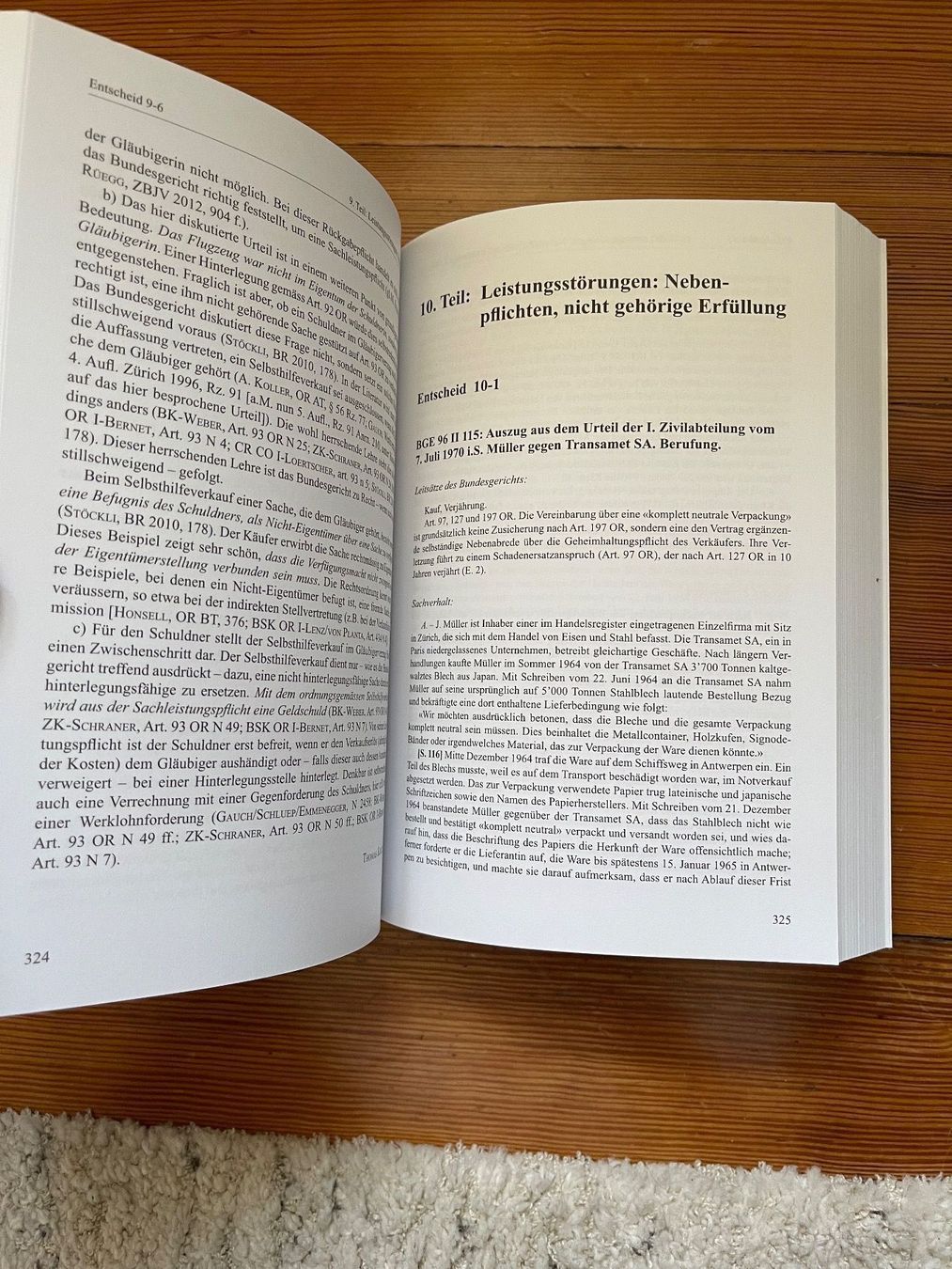 Libri: BGE zum OR (Rechtsbuch) – Nuovo (secondo la descrizione) da Lenzburg venduto da CelinaS01 1