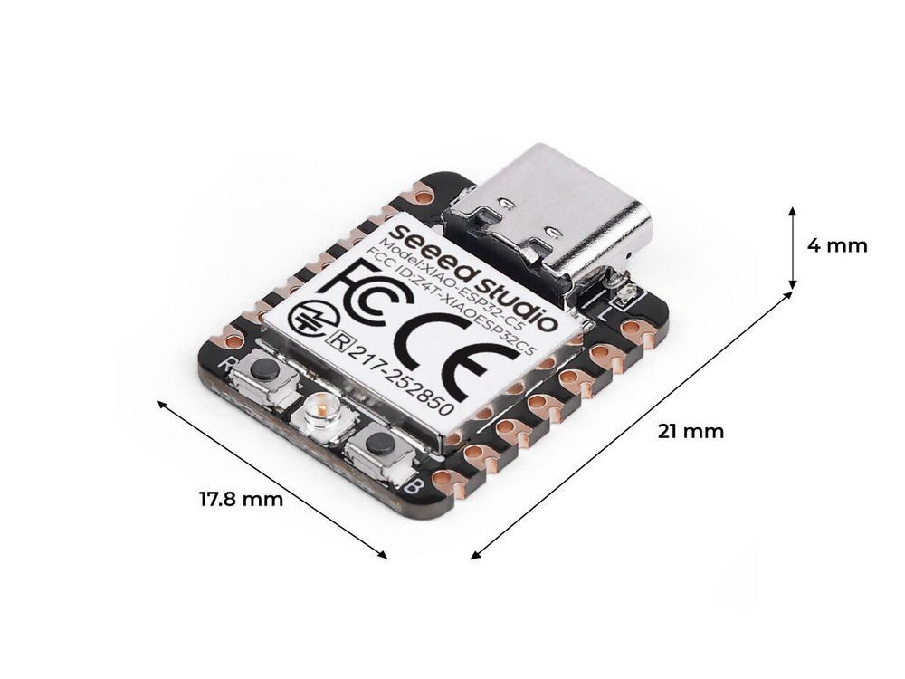 Componenti elettronici: Seeed Studio XIAO ESP32C5 (NEU) – Nuovo e nell'imballaggio originale da Veltheim AG venduto da Mibib 1