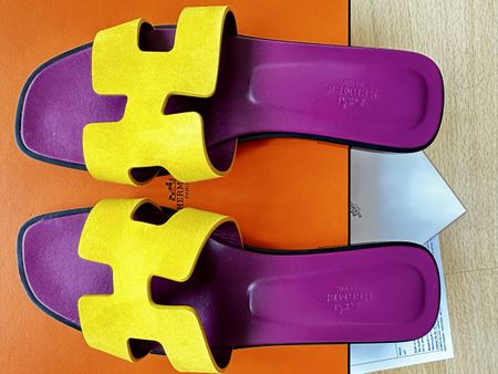 Original Hermes Oran Sandale Grösse 40