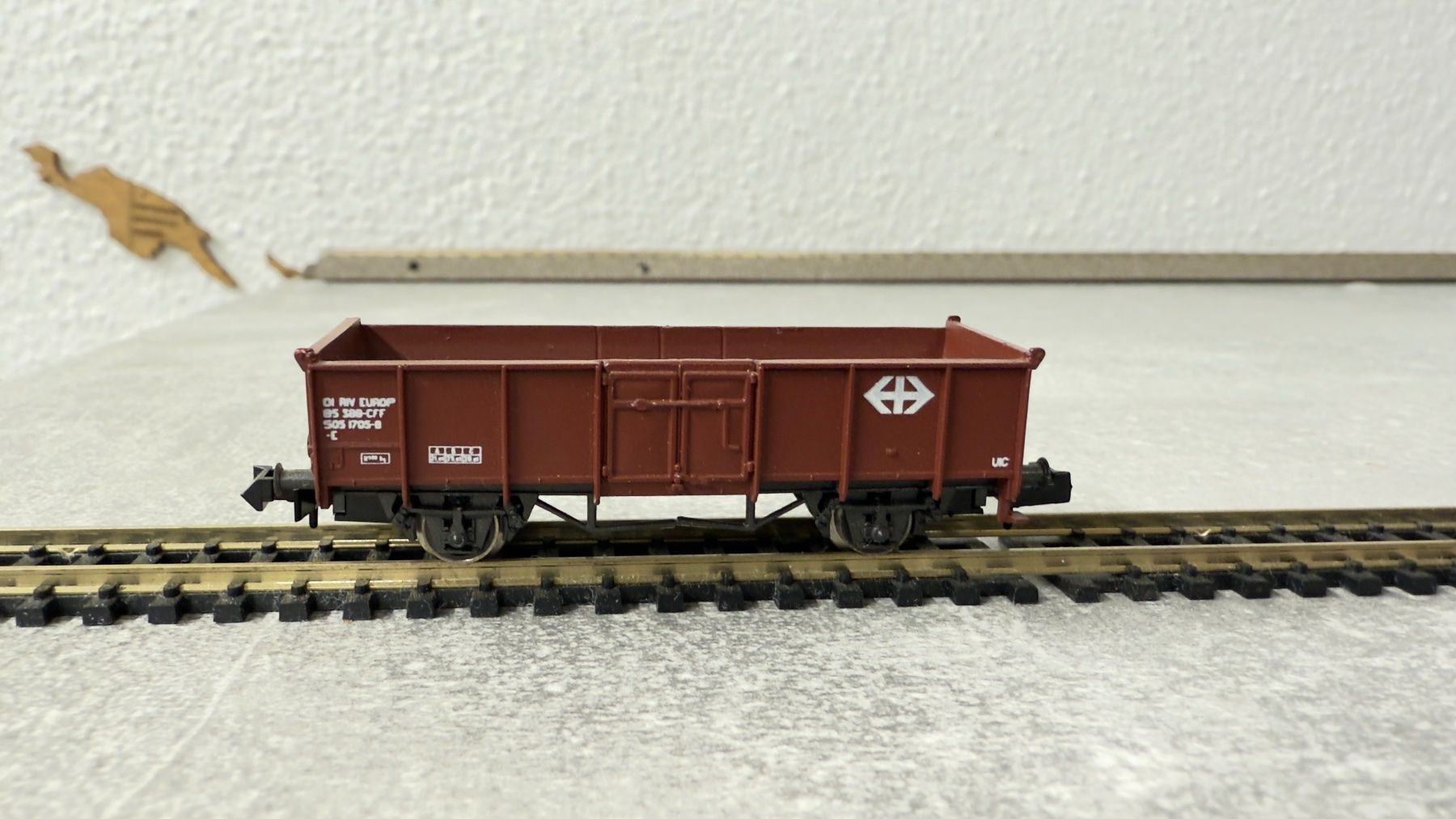 Rivarossi Modellini di ferrovie: Rivarossi Güterwagen Spur N – Usato da Windlach venduto da Kelebra 1