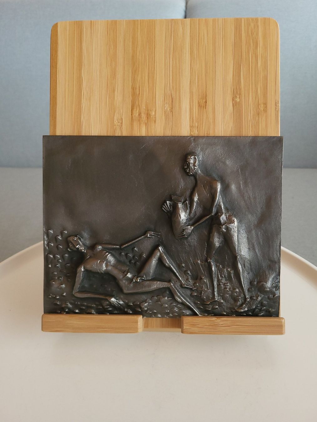 Foto & Immagini: 1972 Thomae/Max Faller/Plakette"Dürstende tränken"+Büchlein – Usato da Savièse venduto da qm2710 1