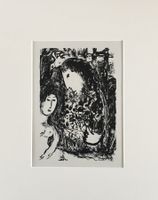 Marc Chagall   694 "Le Silence"    Farb-Offset-Lithographie