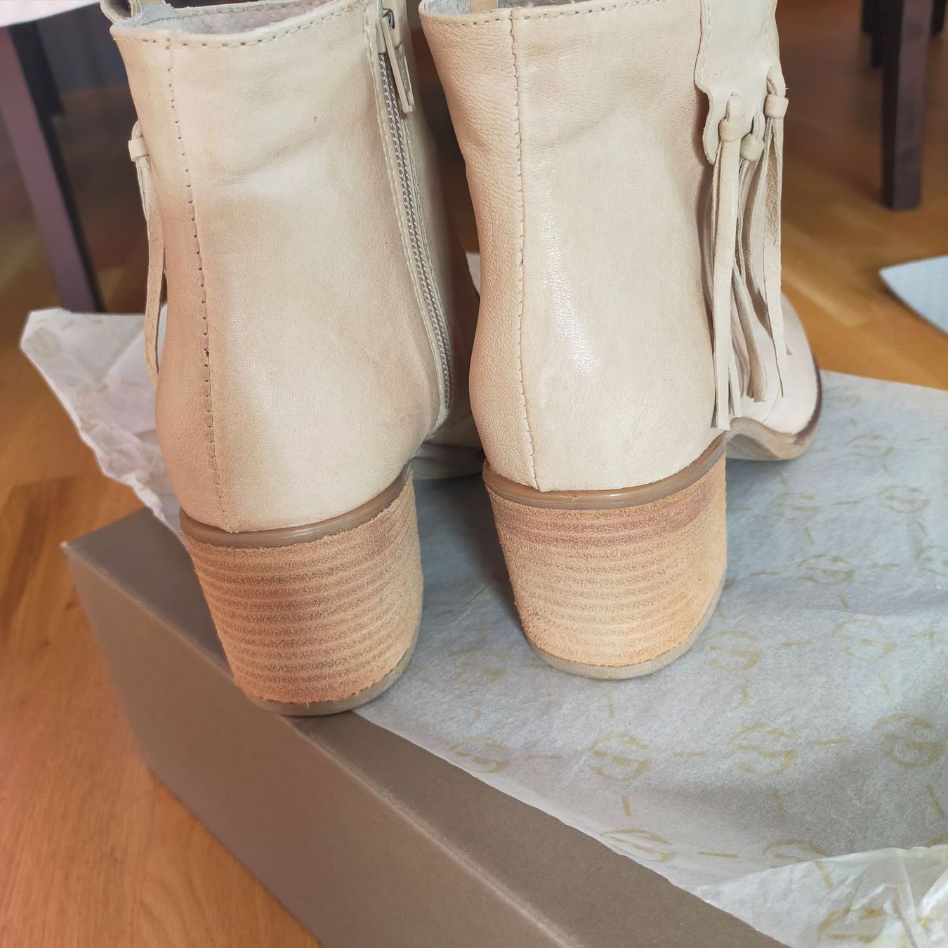 Scarpe da donna: LEDER Stiefeletten, Gr. 39, NEU – Nuovo e nell'imballaggio originale da Zürich venduto da cas_9jbv 2