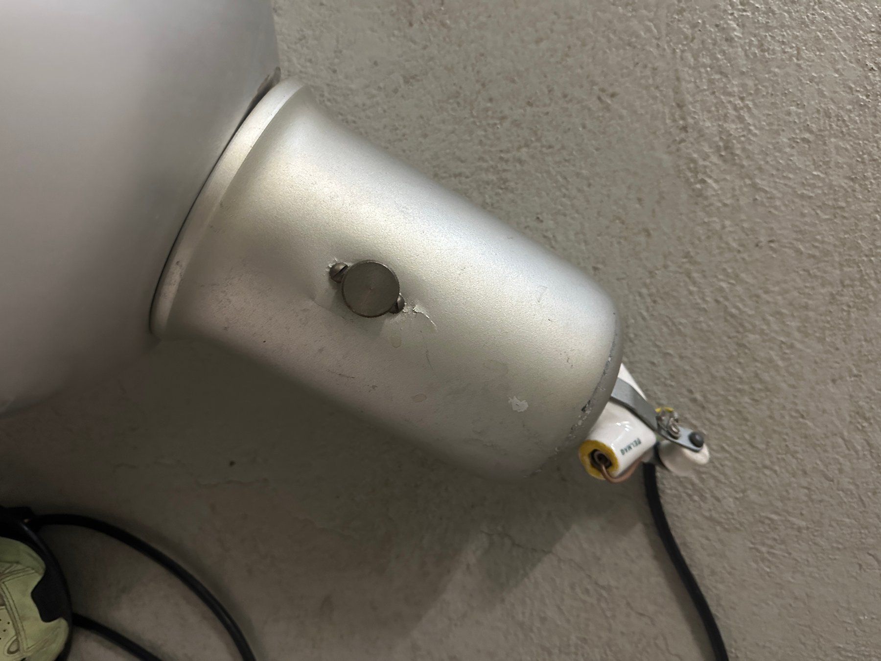Lampade: Vintage Industrielampe 37cm Durchmesser – Usato da Zürich venduto da Lasadrielle 4