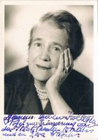 Elsa Wagner 1881-1975 Autogramm Vintage Foto 9x14cm