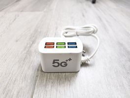 Chargeur secteur 5G++ avec 6 ports USB (neuf)
