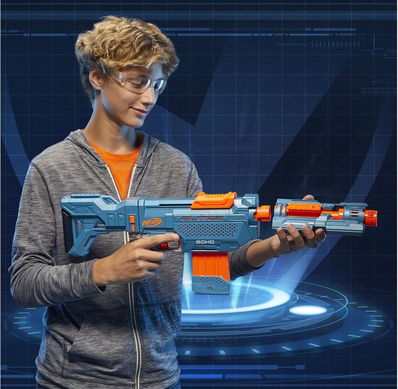 Nerf Giocattoli: Nerf Elite 2.0 Echo CS-10 4 in 1 mit 24 Schuss – Nuovo (secondo la descrizione) da Basel venduto da Seifehuesli 6