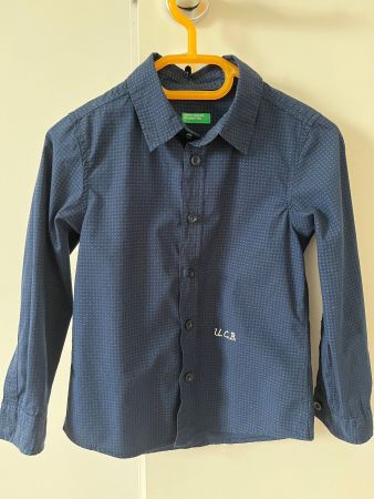 BENETTON CHEMISE T 4-5ans / 110cm TRÈS BON ÉTAT