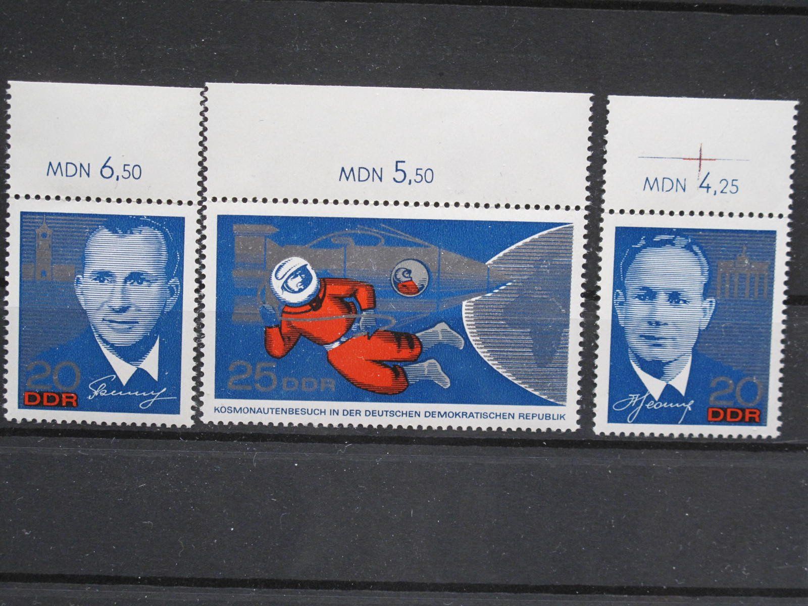 Tutti i francobolli: DDR 1965 Kosmonautenbesuch ** – Usato da Wil SG venduto da fva01