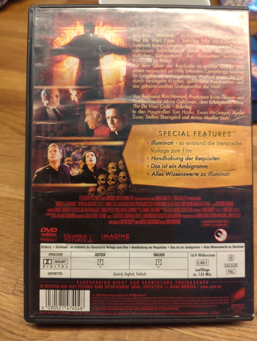Tutti i DVDs: DVD ILLUMINATI – Usato da Wünnewil venduto da Susuki125gt 1