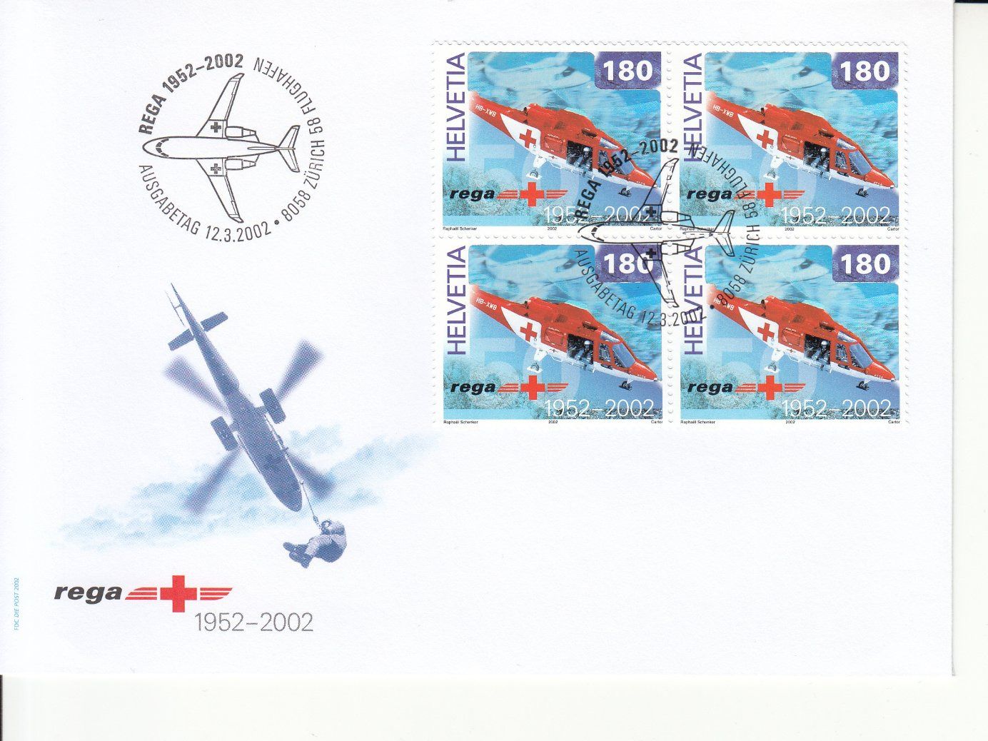 Tutti i francobolli: SBK 1040 im 4er-Block FDC – Usato da Bürglen TG venduto da StampGraf