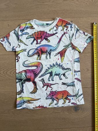 Dino T-Shirt, Gr 98 leichter grauschleier trotzdem Tiptop