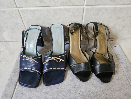 Lot de 2 paire d'escarpins San Marina (pumps, sandales)