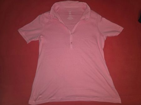 Rosafarbenes Damen Poloshirt Darling Harbour, Grösse M