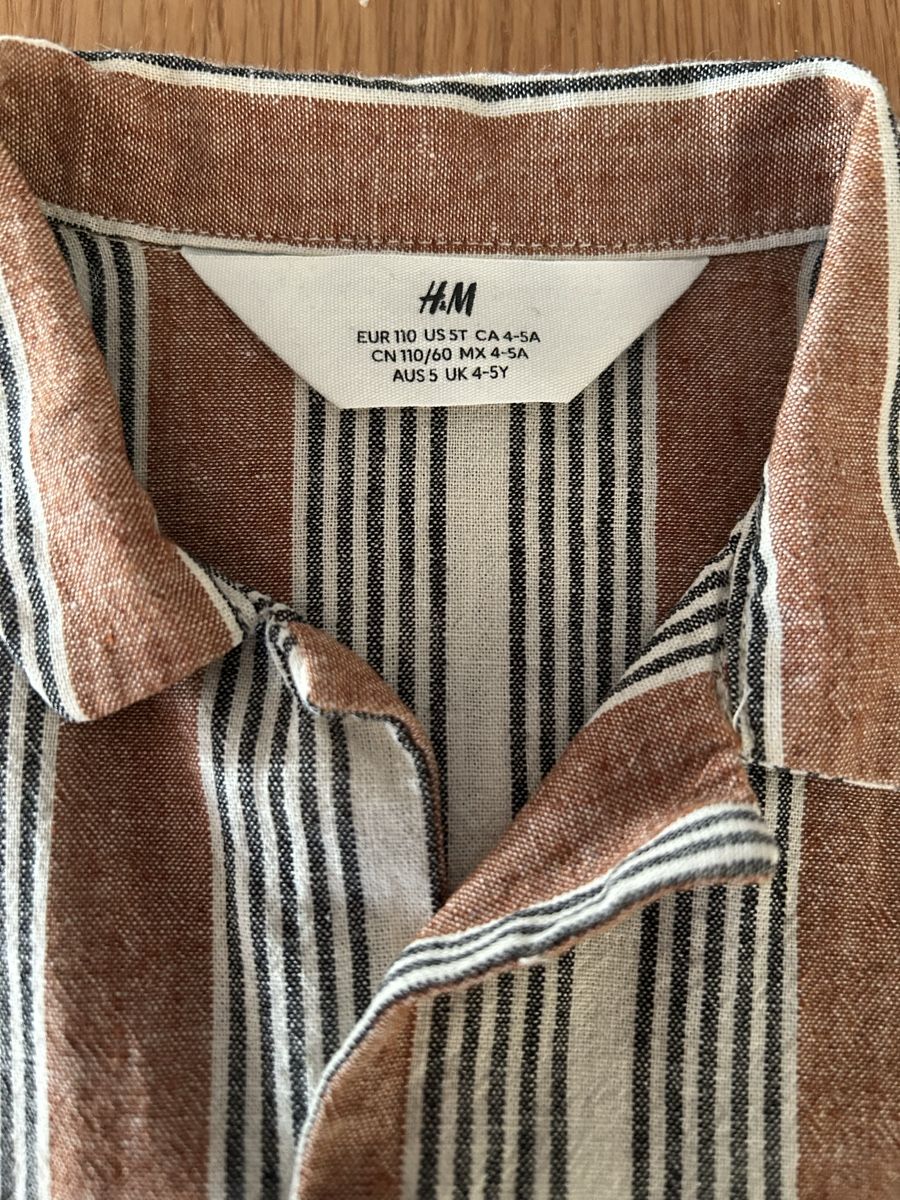 H&M Hemden, T-Shirts & Polos: 2 Sommer Hemden kurzarm Gr. 110 – Gebraucht aus Schwarzenbach SG von bienchen22 5