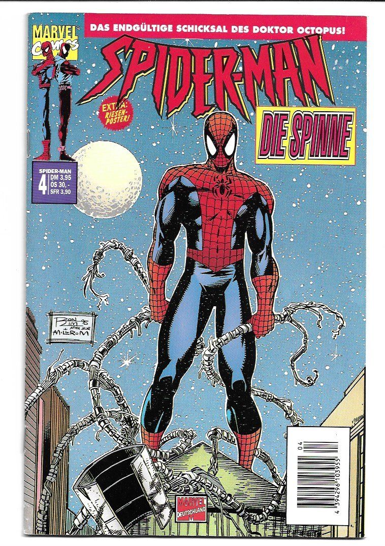 Fumetti: Spiderman Nr. 4 - Die Spinne Comic - Marvel Deutsch 1997 – Usato da Winterthur venduto da Wolfensberg