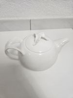 Villeroy & Boch Teekanne Foglia Porzellan Weiss mit Deckel