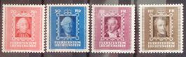 LIECHTENSTEIN 1942: Fürstenbilder II, **