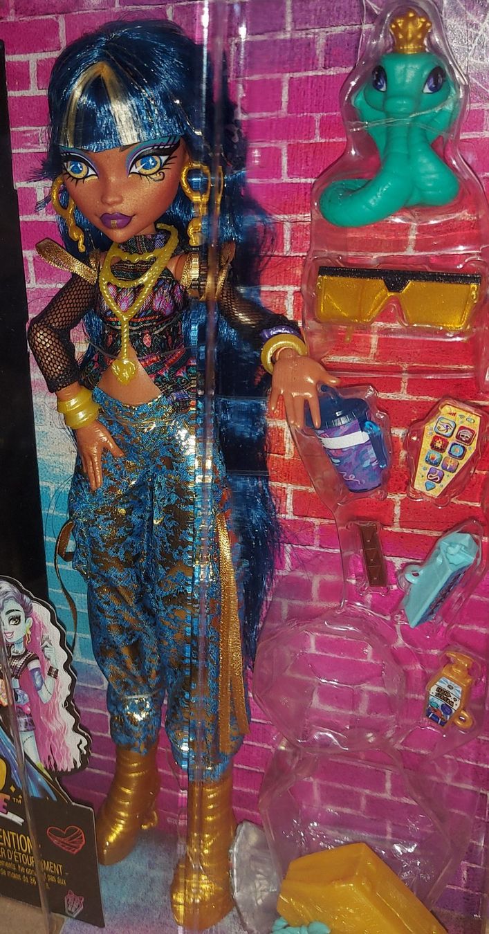 Puppen: Poupée Monster High Cleo Denise,2025,Neuve – Neu und originalverpackt aus Ecublens VD von Magic_Island 3