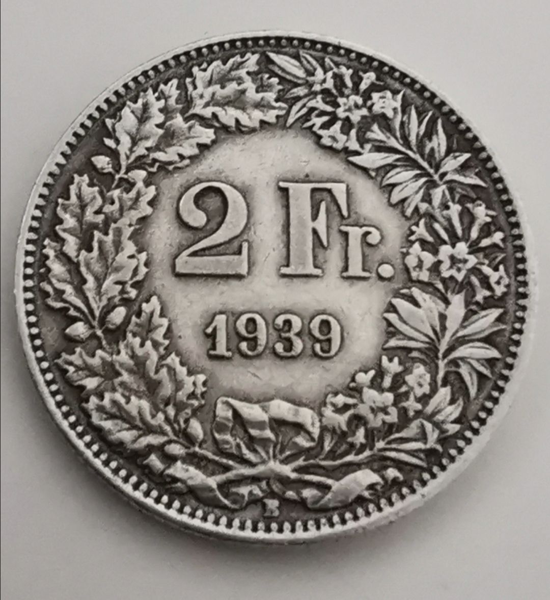 Tutti le monete: 2 Franken 1939 Silber – Usato da Zürich venduto da turbopuz
