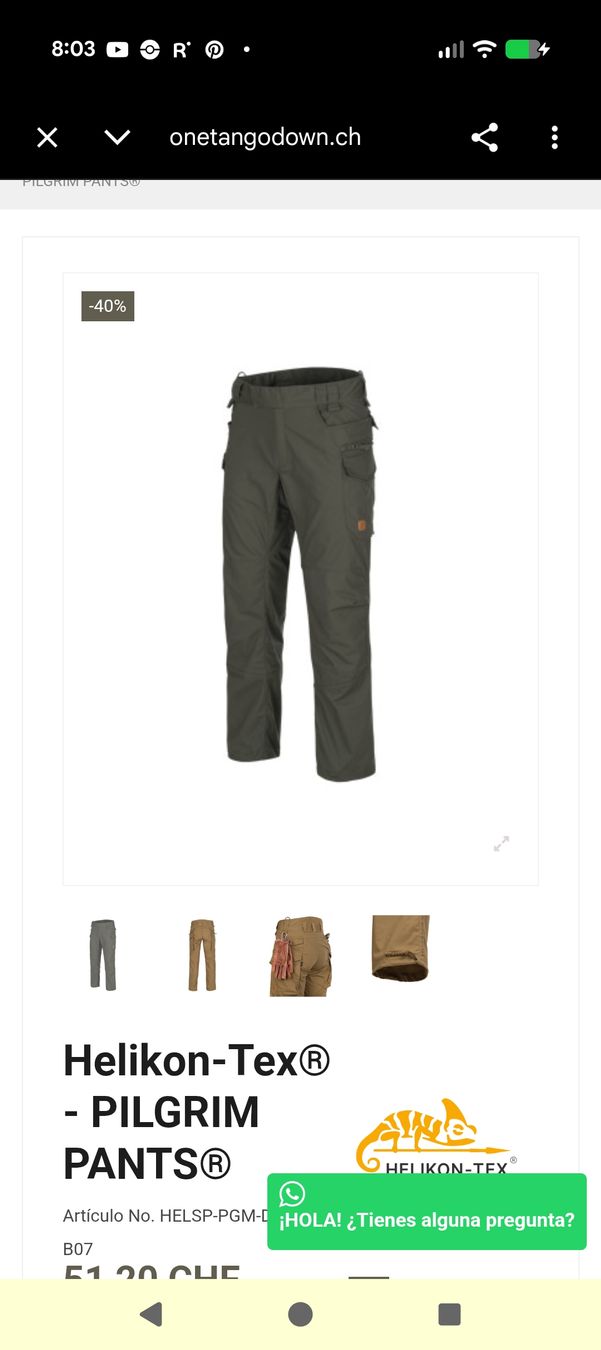 Helikon-Tex Hosen: *NEU* Helikon-Tex - PILGRIM PANTS – Neu und originalverpackt aus Root von the_yh7l
