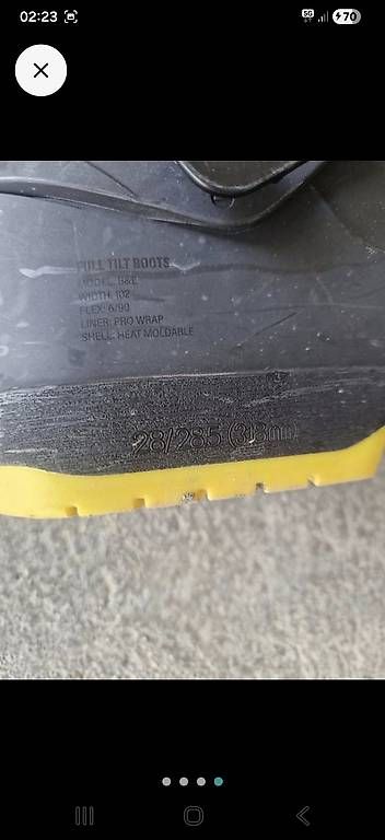 Scarpe da uomo: Full tilt ski boots gr.44 – Usato da Unterseen venduto da beE-Scooter