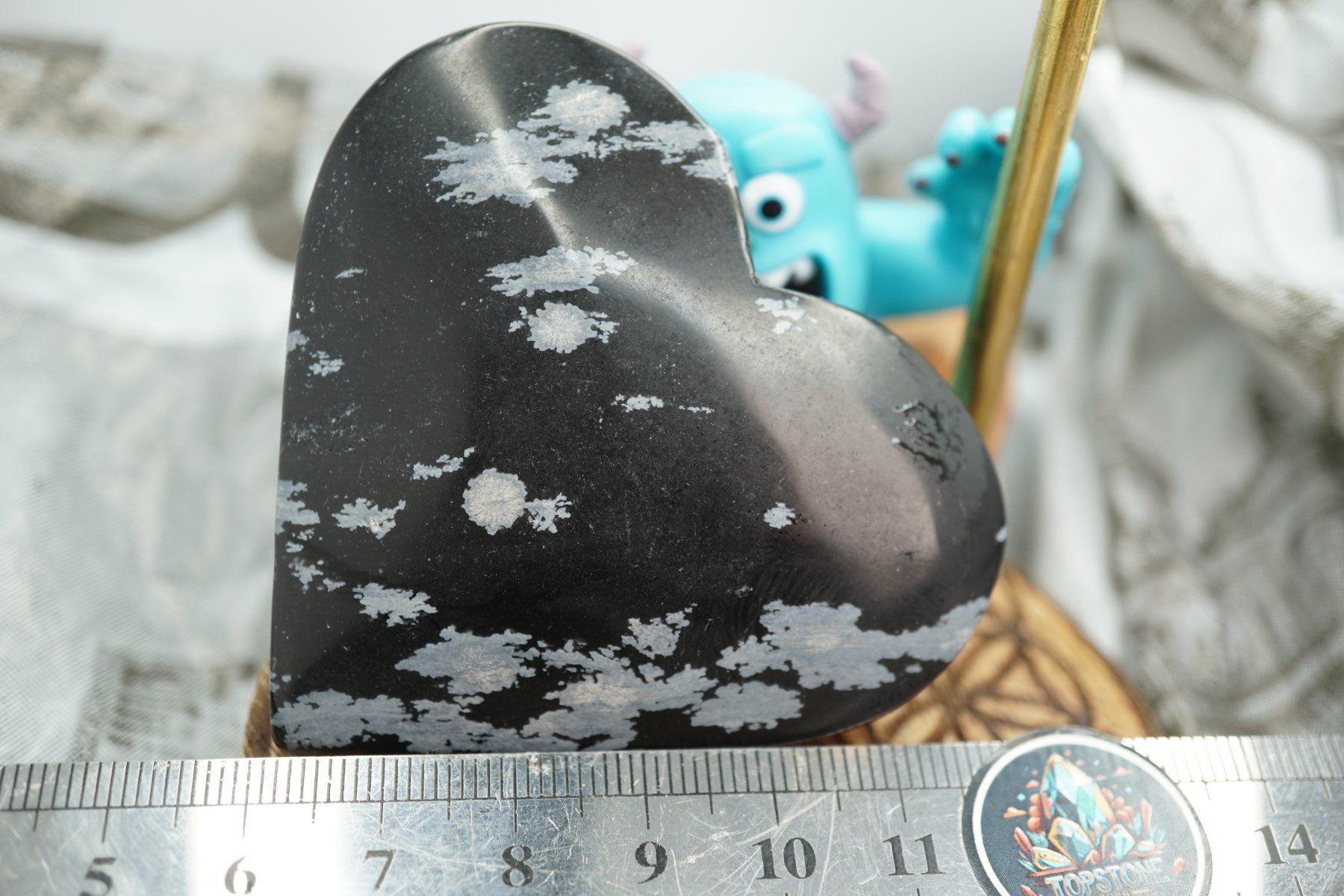 Minerali & Pietre curative: Schneeflocken Herz      7cm   Räumung  np28.- – Nuovo e nell'imballaggio originale da Eschenbach SG venduto da topstone 1