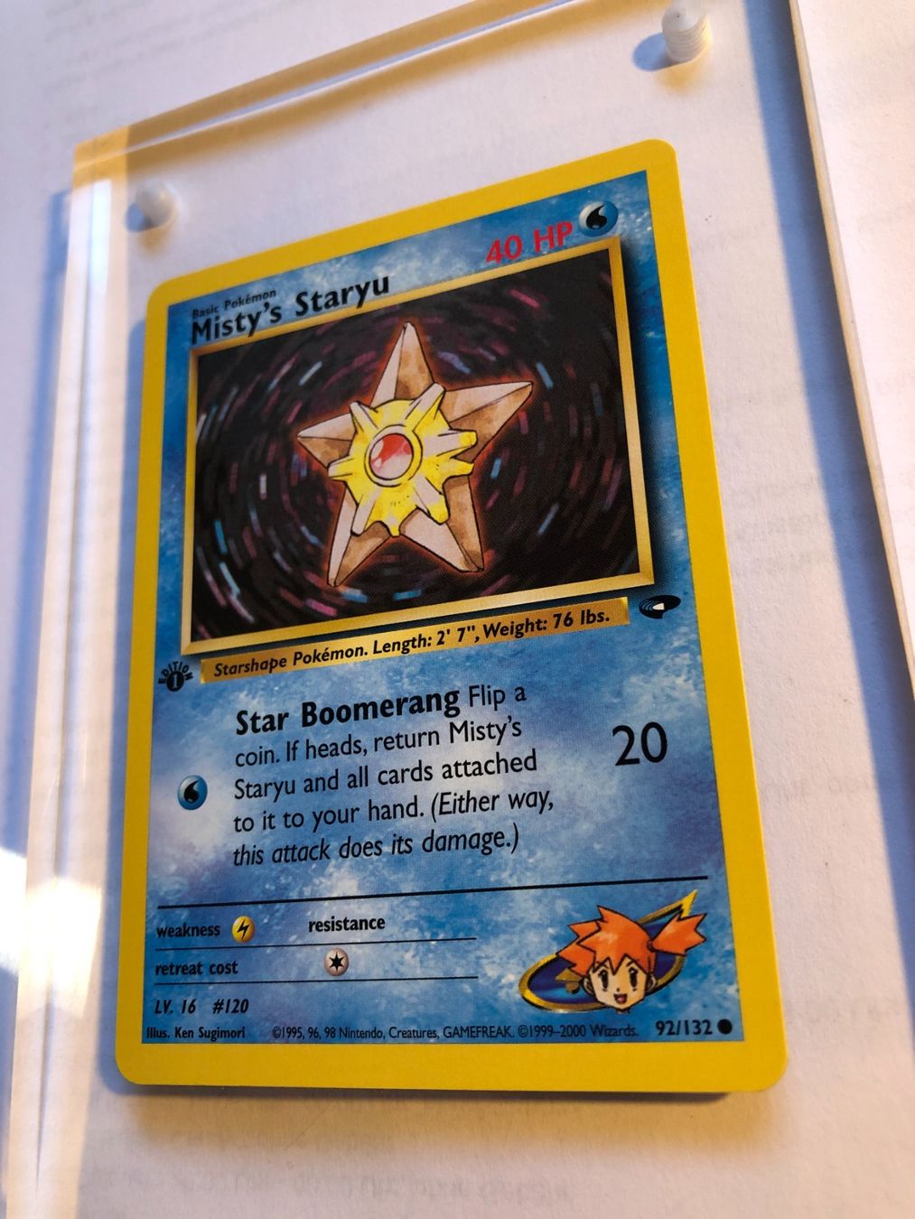 Carte collezionabili: Misty's Staryu 1st Gym Challenge - MINT - ab 1.- – Usato da Giubiasco venduto da dan_pr8b 2
