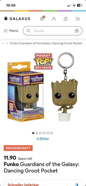 Funko Statuette: Funko Pop Dancing Groot – Usato da Langenthal venduto da roman014 5