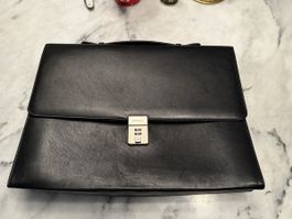 Bally Herren Aktentasche aus Leder, Top Zustand!