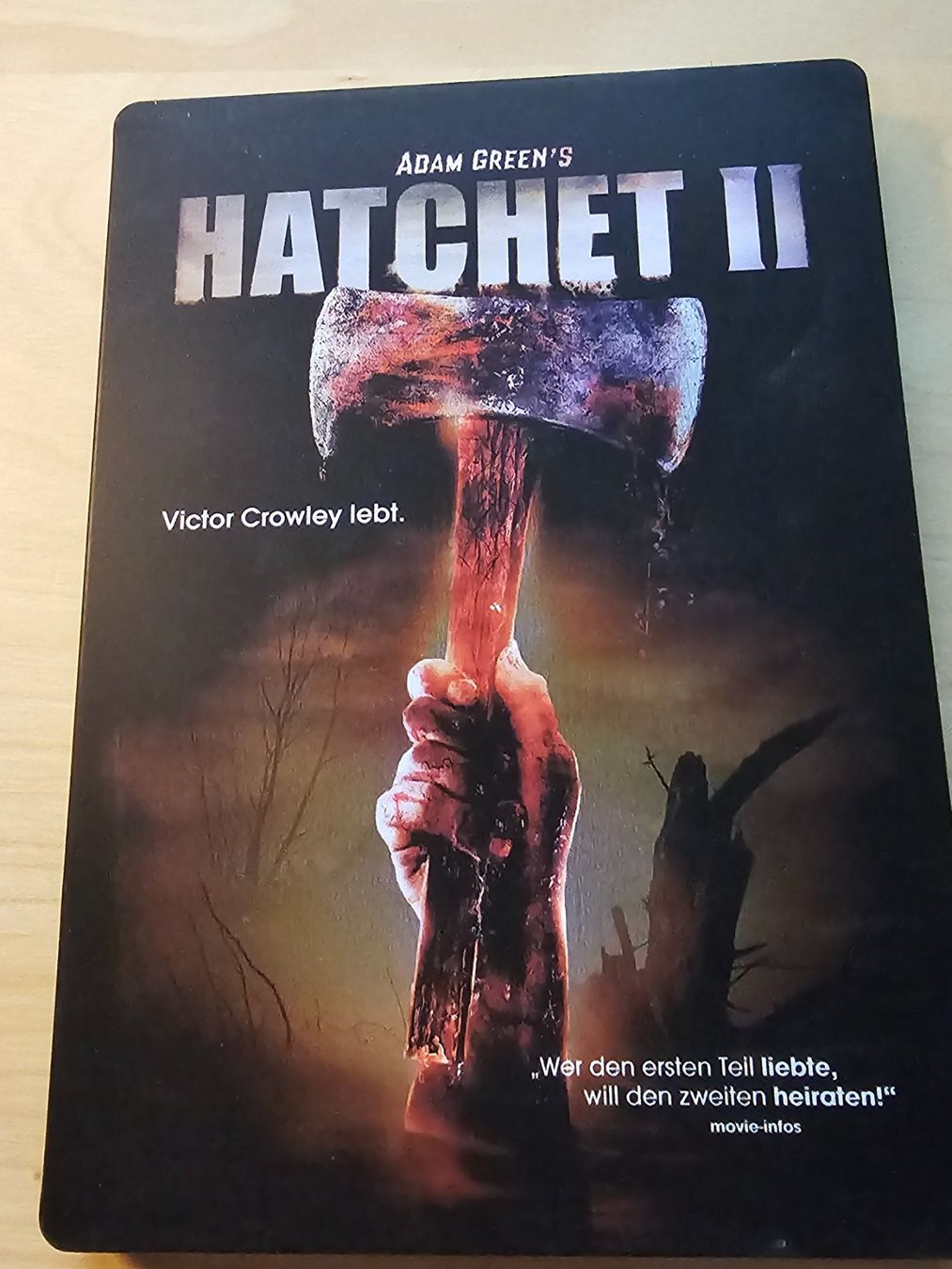 Tutti i DVDs: Hatchet II - Steelbook DVD – Usato da Gebenstorf venduto da eldric