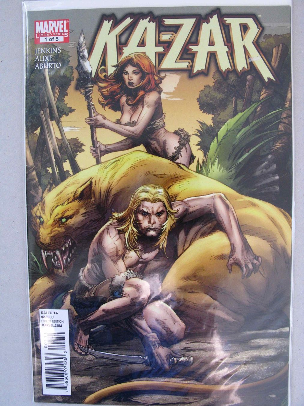 Fumetti: Ka-Zar 1 of 5 Marvel Comics 2011 – Nuovo (secondo la descrizione) da Samstagern venduto da Betscha