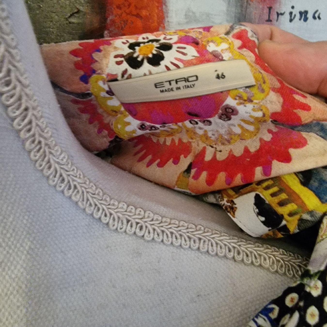 Etro Camicette: Etro Bluse Made in Italy Gr 46 – Usato da St. Gallen venduto da mania03 2