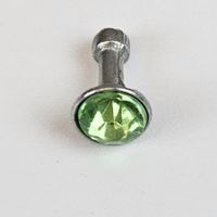 Anti-Dust Plug / Deko für Audio Klinke 3.5mm (Hellgrün) NEU*