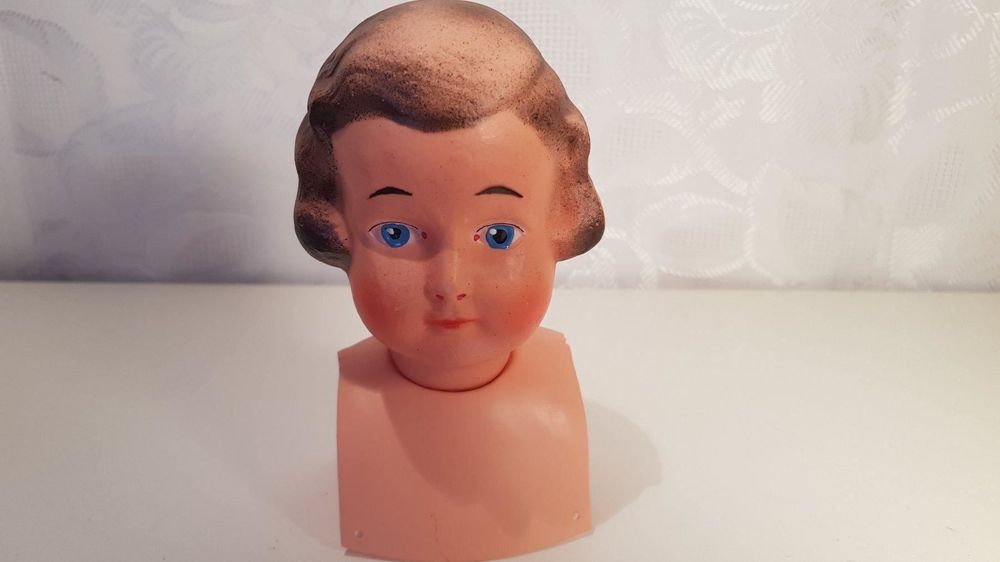SUPVOX 10 Stück Vinyl-Babypuppenköpfe – 3,5 X 3 X 4,3 Cm, Zum Bemalen, Für DIY, Schlüsselanhänger & Puppenersatzteile