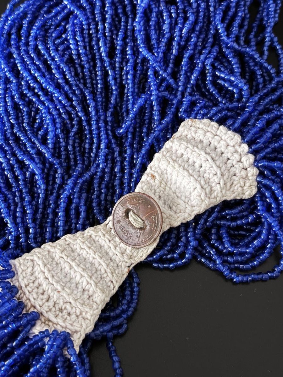 Catenine: Antike Konyak Naga Glasperlenkette – Usato da Luzern venduto da downtonabbey 3