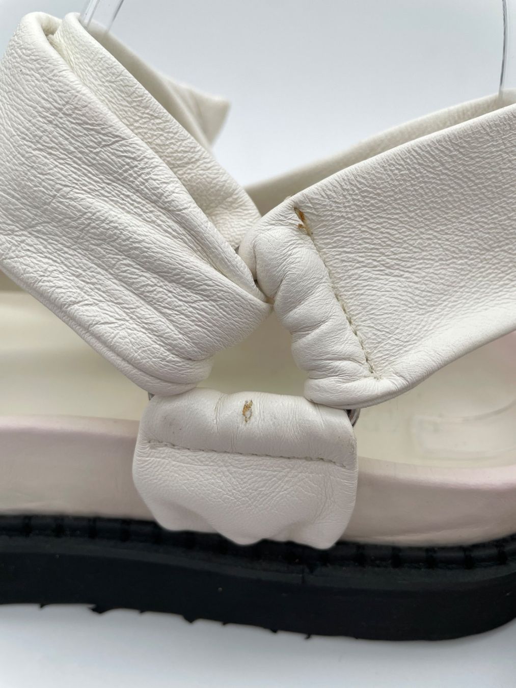 Isabel Marant Scarpe da donna: Isabel Marant Madee Flache Sandale EU 40 Weiss – Usato da Zürich venduto da shoe_shop 6