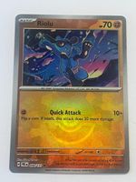 Pokemon Karte - PRE Pokeball Revers - Riolu